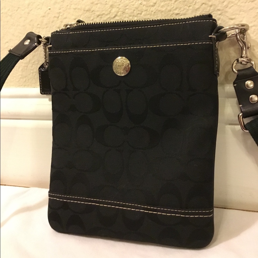Black Coach Crossbody Bag